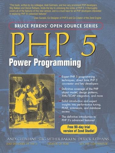 PHP 5 Power Programming book cover