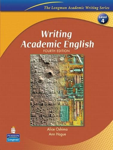 Writing Academic English, Level 4 book cover