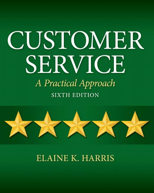 Customer Service: A Practical Approach book cover
