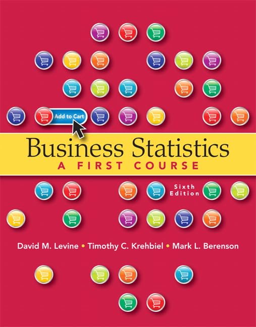 Business Statistics: A First Course book cover