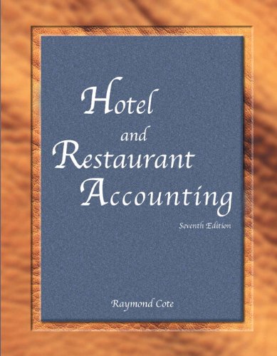 Hotel and Restaurant Accounting with Answer Sheet (Ahlei) book cover