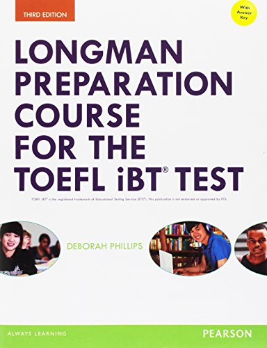 Longman Preparation Course for the Toefl(r) IBT Test, with Mylab English and Online Access to MP3 Files and Online Answer Key book cover