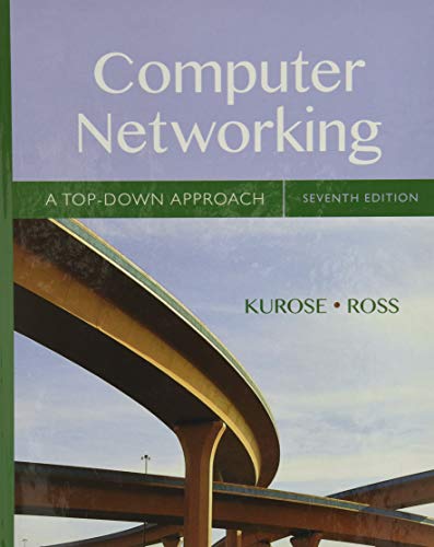 Computer Networking: A Top-Down Approach book cover