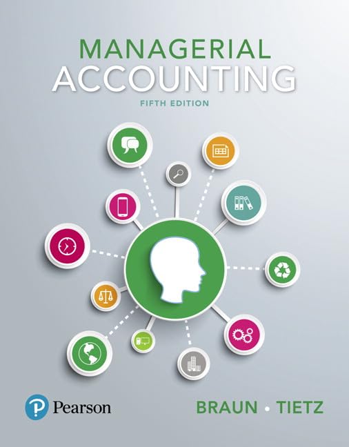 Managerial Accounting book cover