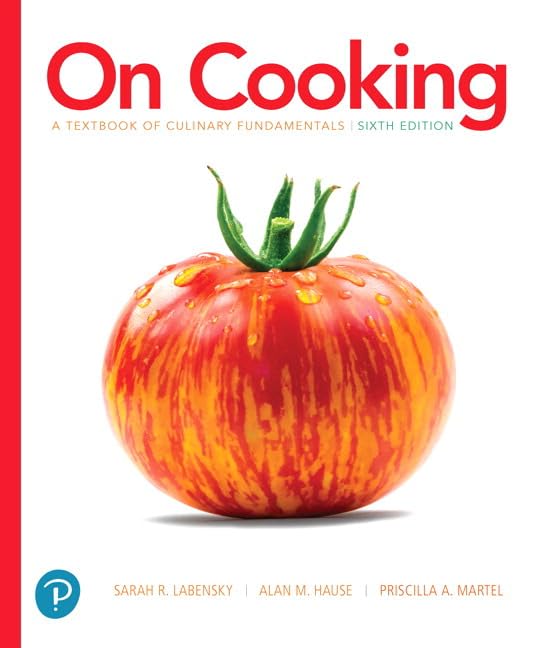On Cooking: A Textbook of Culinary Fundamentals book cover