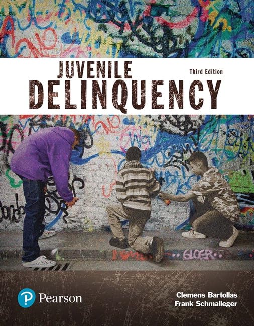 Juvenile Delinquency book cover