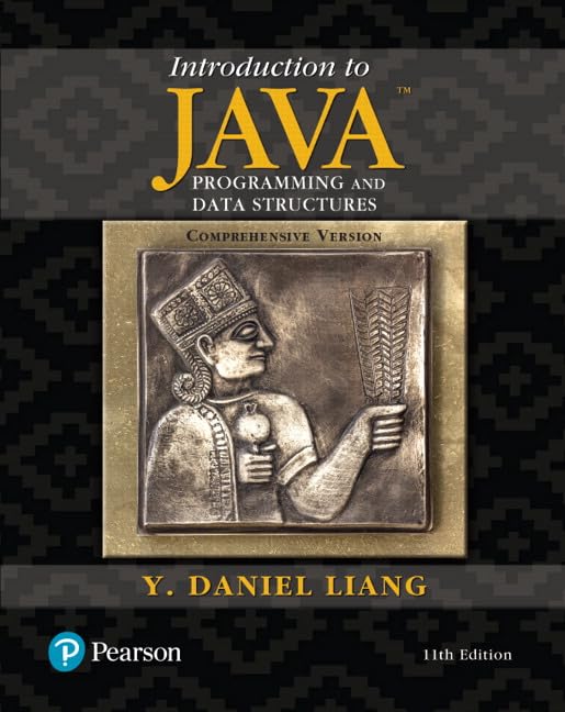 Introduction to Java Programming and Data Structures, Comprehensive Version: 2 volumes book cover