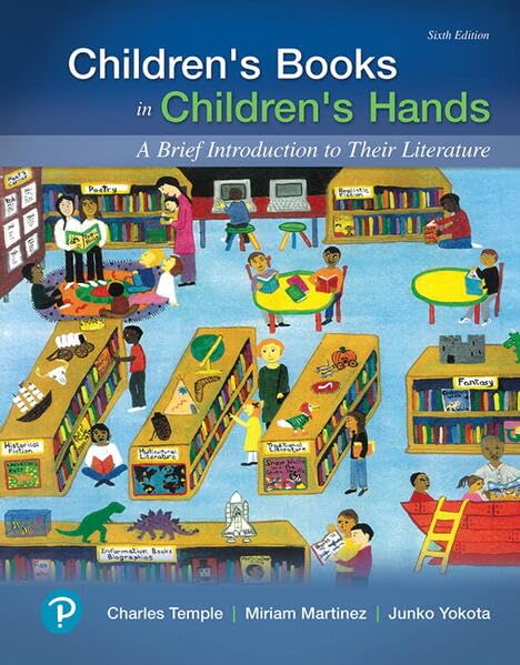 Children's Books in Children's Hands: A Brief Introduction to Their Literature book cover