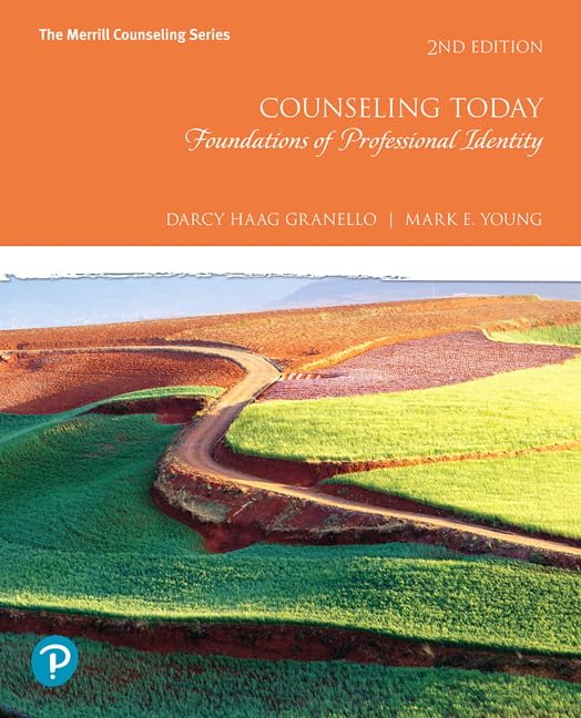 Read Counseling Today: Foundations of Professional Identity -- MyLab Counseling with Pearson eText Access Code