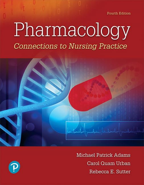 Pharmacology: Connections to Nursing Practice book cover