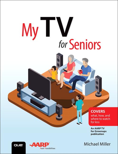 My TV for Seniors book cover