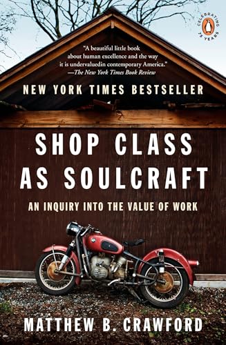Shop Class as Soulcraft: An Inquiry into the Value of Work book cover