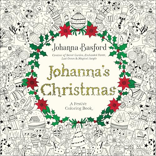 Johanna's Christmas: A Festive Colouring Book book cover
