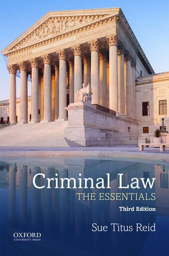 Criminal Law: The Essentials book cover