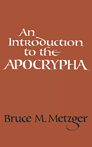 An Introduction to the Apocrypha book cover