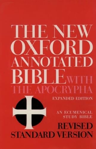 The New Oxford Annotated Bible with the Apocrypha, Revised Standard Version book cover
