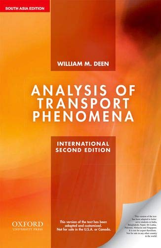 Analysis of Transport Phenomena book cover