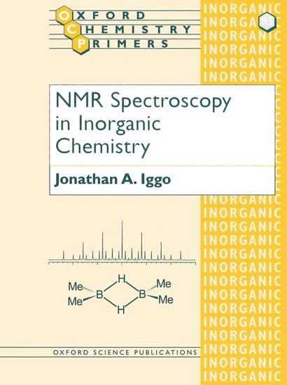 Nmr Spectroscopy In Inorganic Chemistry book cover
