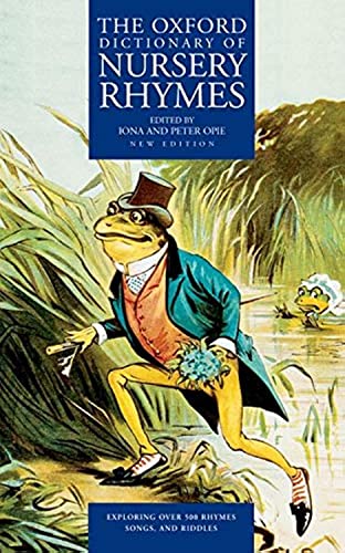 The Oxford Dictionary of Nursery Rhymes book cover
