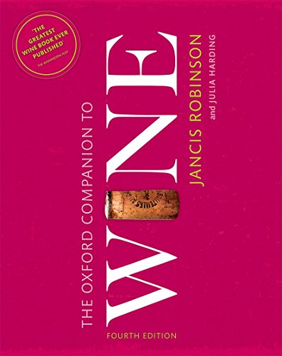 The Oxford Companion to Wine book cover