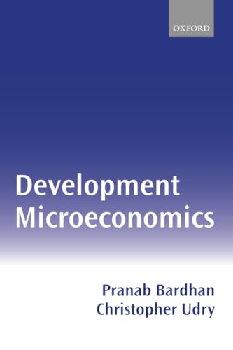 Development Microeconomics book cover