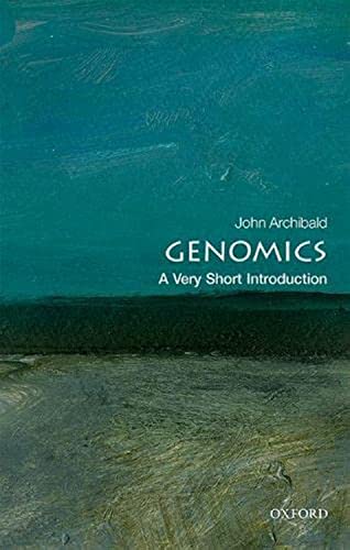 Genomics: A Very Short Introduction book cover
