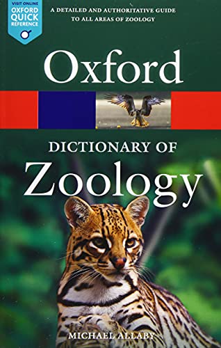 A Dictionary of Zoology book cover