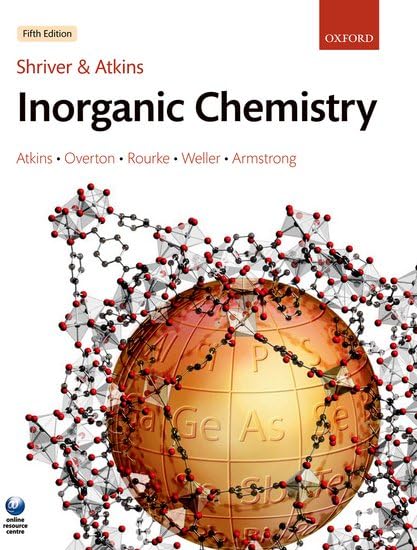 Shriver & Atkins' Inorganic Chemistry book cover