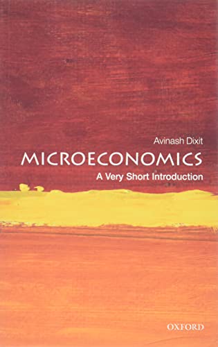 Microeconomics: A Very Short Introduction book cover