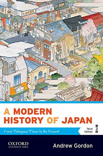 A Modern History of Japan: From Tokugawa Times to the Present book cover