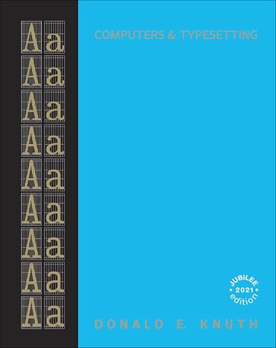 Computers & Typesetting, Volume A: The TeXBook book cover