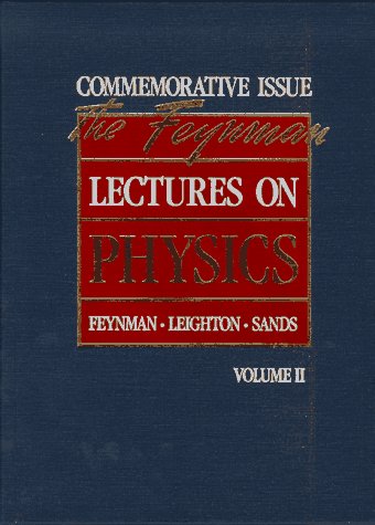 The Feynman Lectures on Physics Vol 2 book cover