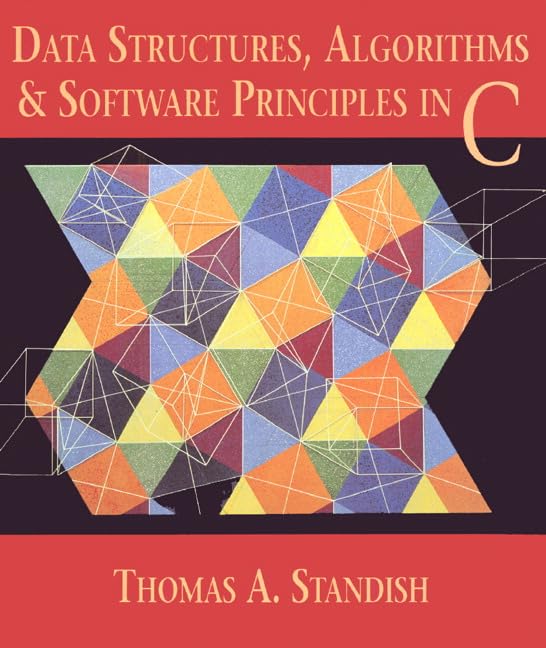Data Structures, Algorithms, and Software Principles in C book cover