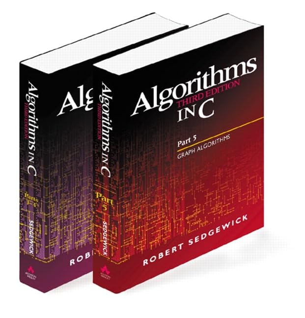 Algorithms in C, Parts 1-5 (Bundle): Fundamentals, Data Structures, Sorting, Searching, and Graph Algorithms book cover