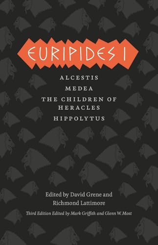 Euripides I: Alcestis, Medea, The Children of Heracles, Hippolytus book cover