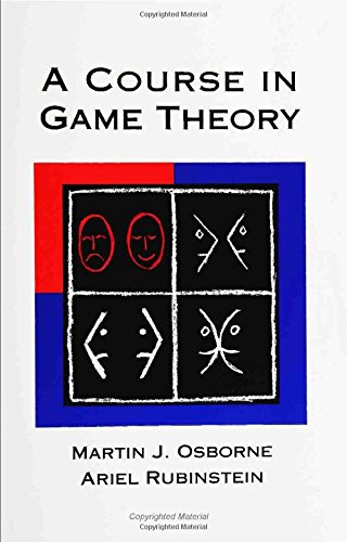 A course in Game Theory book cover