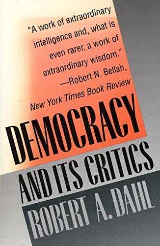 Democracy and Its Critics book cover