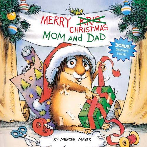 Merry Christmas, Mom and Dad (A Golden Look-Look Book) book cover