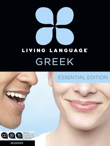 Living Language Greek, Essential Edition: Beginner course, including coursebook, 3 audio CDs, and free online learning book cover