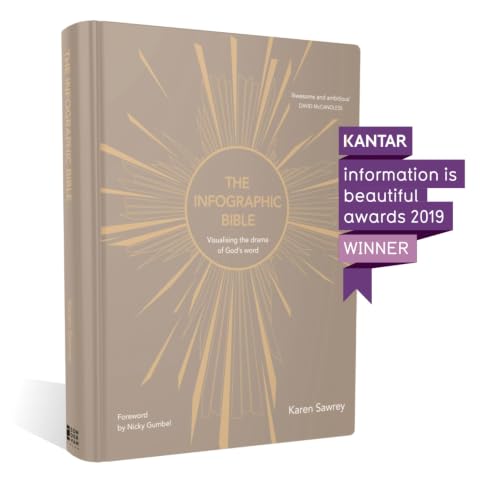 The Infographic Bible, Cloth over Board: Visualising the Drama of God's Word book cover