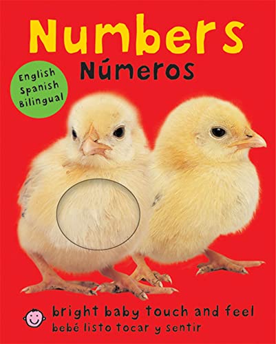 Numbers/Numeros (Bright Baby Touch and Feel Series) book cover