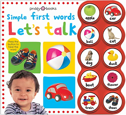 Simple First Words Let's Talk book cover