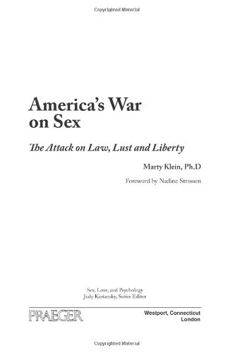 America's War on Sex: The Attack on Law, Lust and Liberty book cover