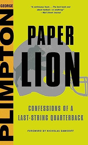 Paper Lion: Confessions of a Last-String Quarterback book cover