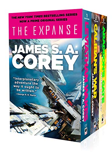 The Expanse: Leviathan Wakes / Caliban's War / Abaddon's Gate book cover