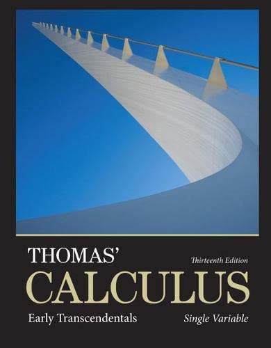 Thomas' Calculus, Single Variable book cover