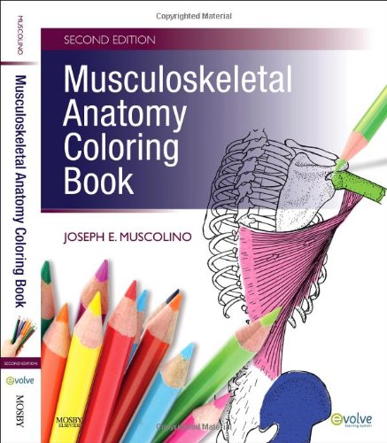 Musculoskeletal Anatomy Coloring Book book cover