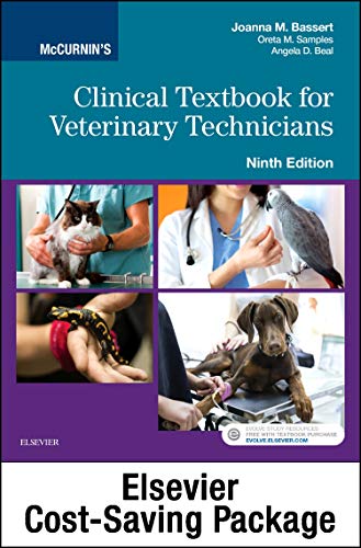 McCurnin's Clinical Textbook for Veterinary Technicians book cover