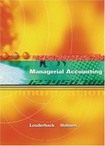 Managerial Accounting book cover