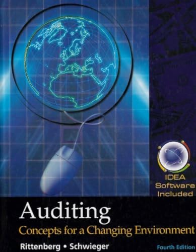 Auditing: Concepts for a Changing Environment book cover